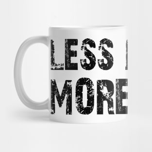 less people more dogs Mug